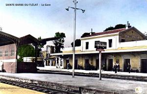 Sainte-Barbe-du-Tlelat - Gare 